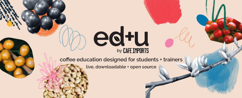 Cafe Imports edu coffee education designed for students and trainers